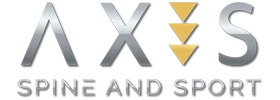 The Axis Spine and Sport website sidebar logo